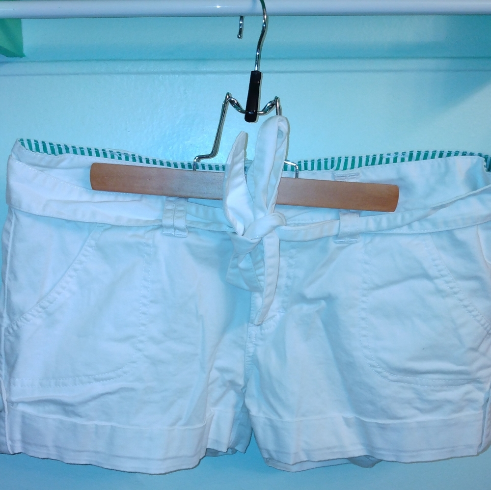 G by Guess White Shorts